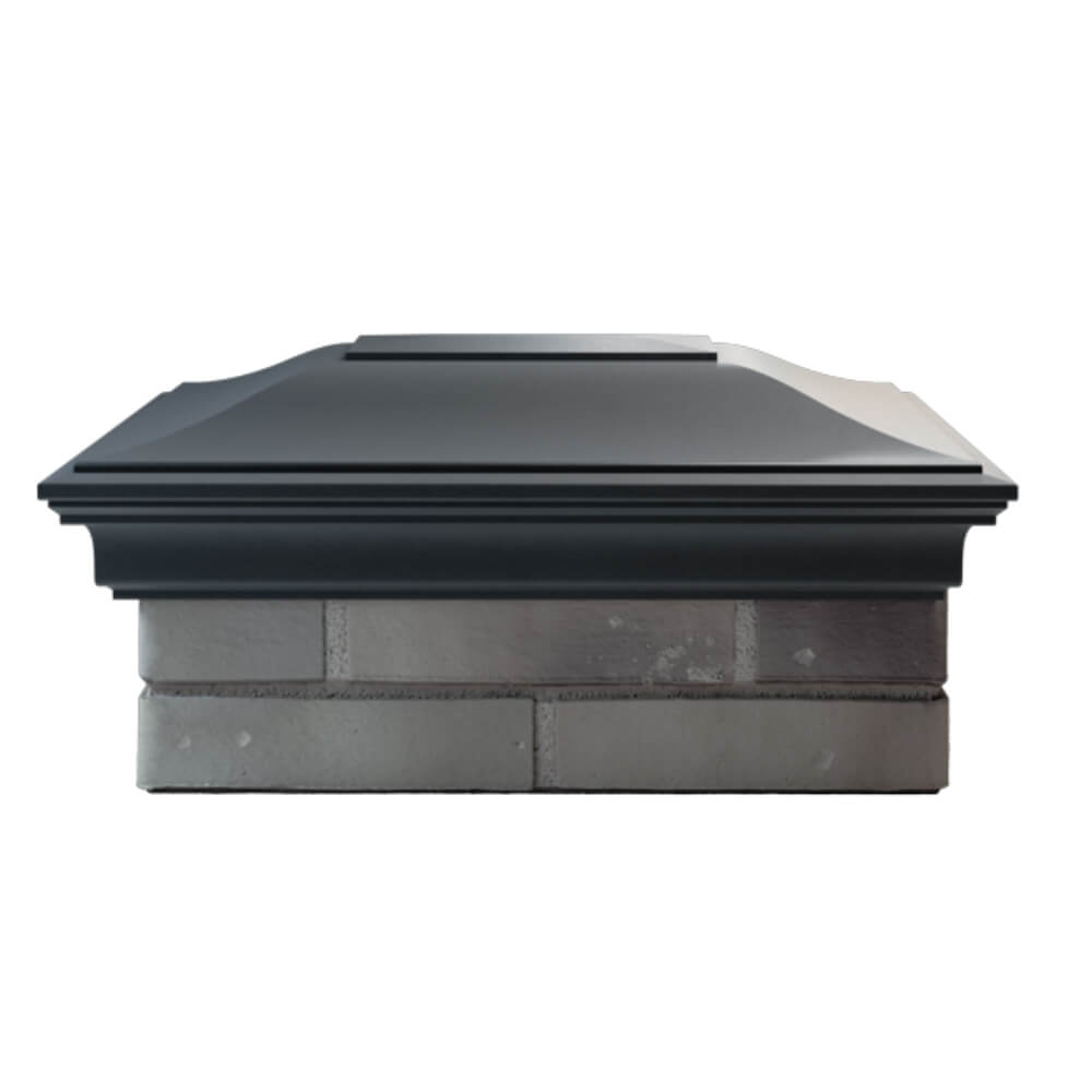 Колпак Zking Монблан Серый на столб 2х1.5 кирпича (515х385мм) в Иркутске фото