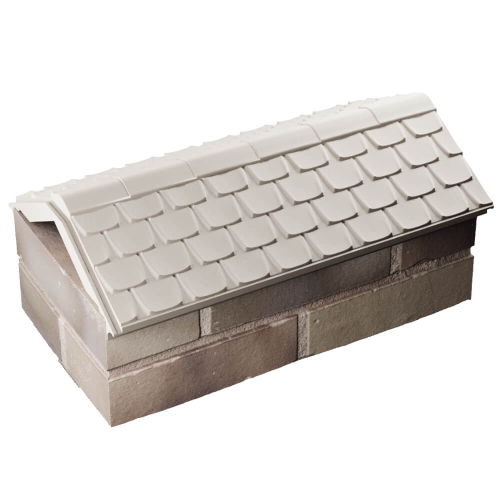 Парапет Zking Эльбрус Бежевый с посадкой на 1 кирпич (255мм) в Иркутске фото