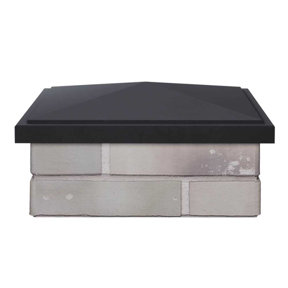 Колпак Zking БонаМоно Серый на столб 1.5х1.5 кирпича (385х385, 400х400мм) Иркутск фото