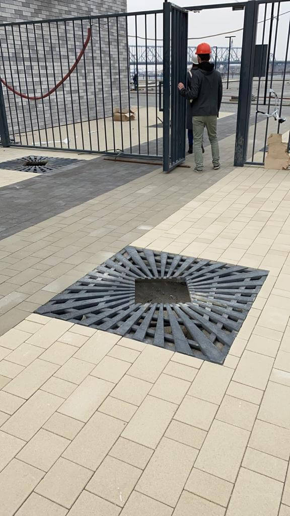 Приствольная решетка для дерева ZKING ATMOSPHERE 1.2х1.2м Черная в Иркутске фото