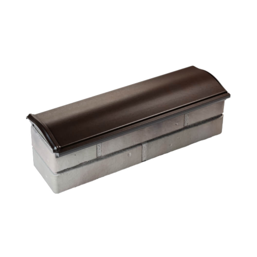 Парапет Zking Монблан Коричневый посадка на 0.5 кирпича (130мм) в Иркутске фото