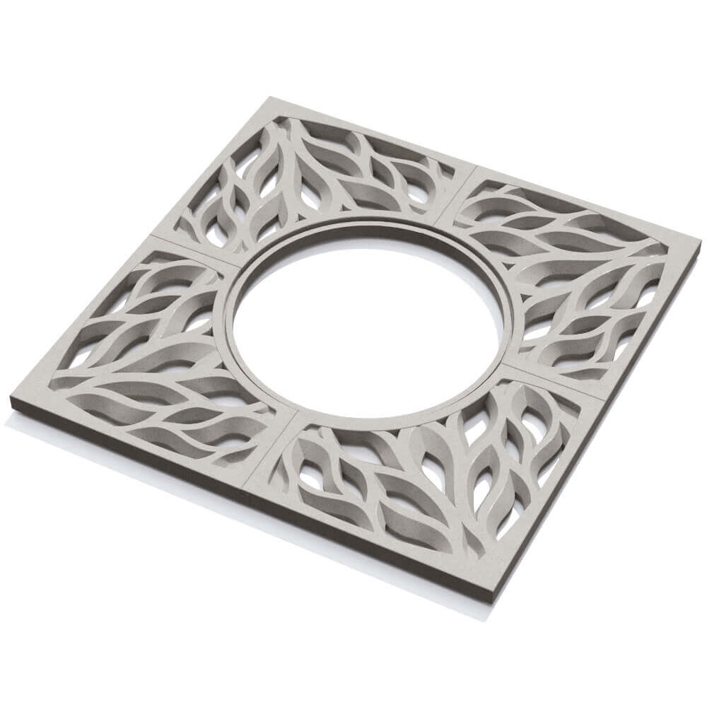 Приствольная решетка для дерева ZKING CRUST 1.2х1.2м Бежевая в Иркутске фото