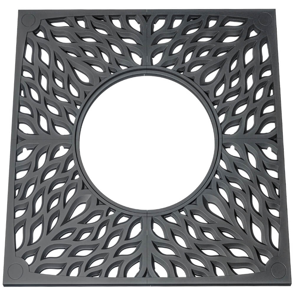 Приствольная решетка для дерева ZKING CRUST 2х2м Черная Иркутск фото