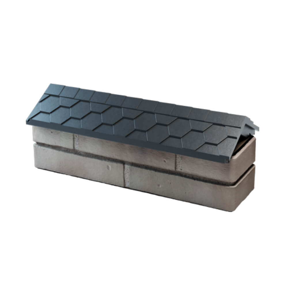 Парапет Zking Эверест Серый с посадкой на 0.5 кирпича (130мм) в Иркутске фото