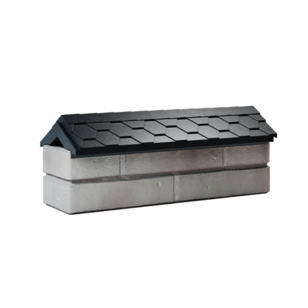 Парапет Zking Эверест Черный с посадкой на 0.5 кирпича (130мм) Иркутск фото