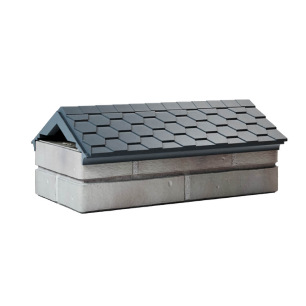 Парапет Zking Эверест Серый с посадкой на 1 кирпич (200/225/255мм) Иркутск фото