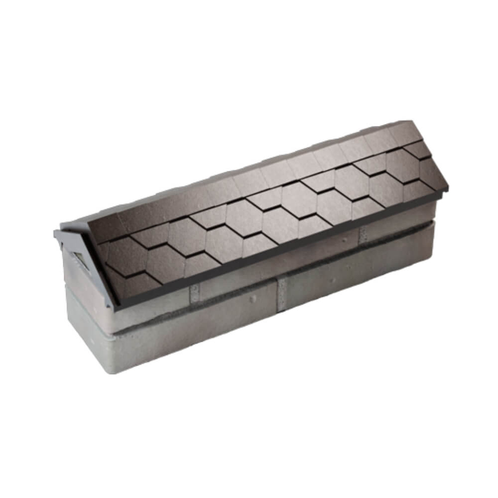 Парапет Zking Эверест Коричневый с посадкой на 0.5 кирпича (130мм) в Иркутске фото