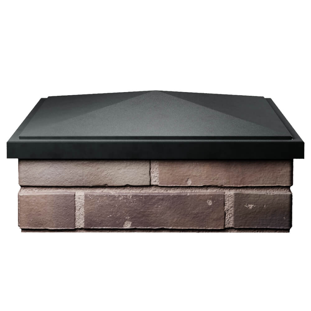 Колпак Zking БонаМоно Черный на столб 2х2 кирпича (515х515, 530х530мм) Иркутск фото