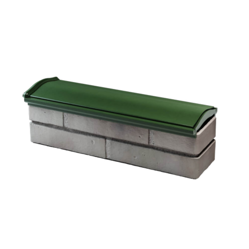 Парапет Zking Монблан Зеленый посадка на 0.5 кирпича (130мм) в Иркутске фото