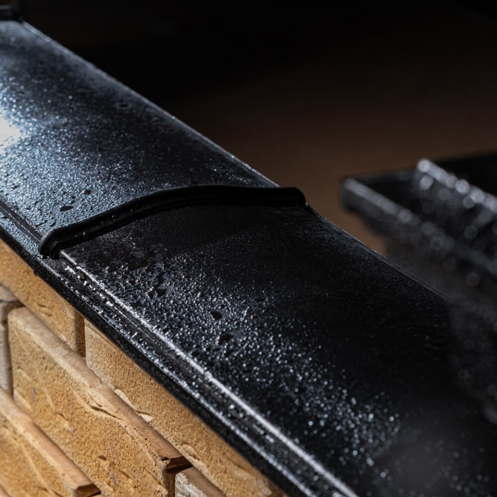 Парапет Zking Монблан Черный посадка на 0.5 кирпича (130мм) в Иркутске фото