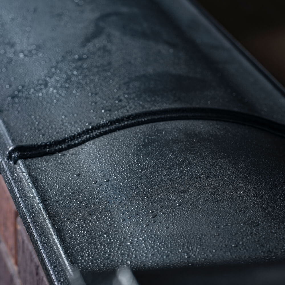 Парапет Zking Монблан Черный посадка на 0.5 кирпича (130мм) в Иркутске фото