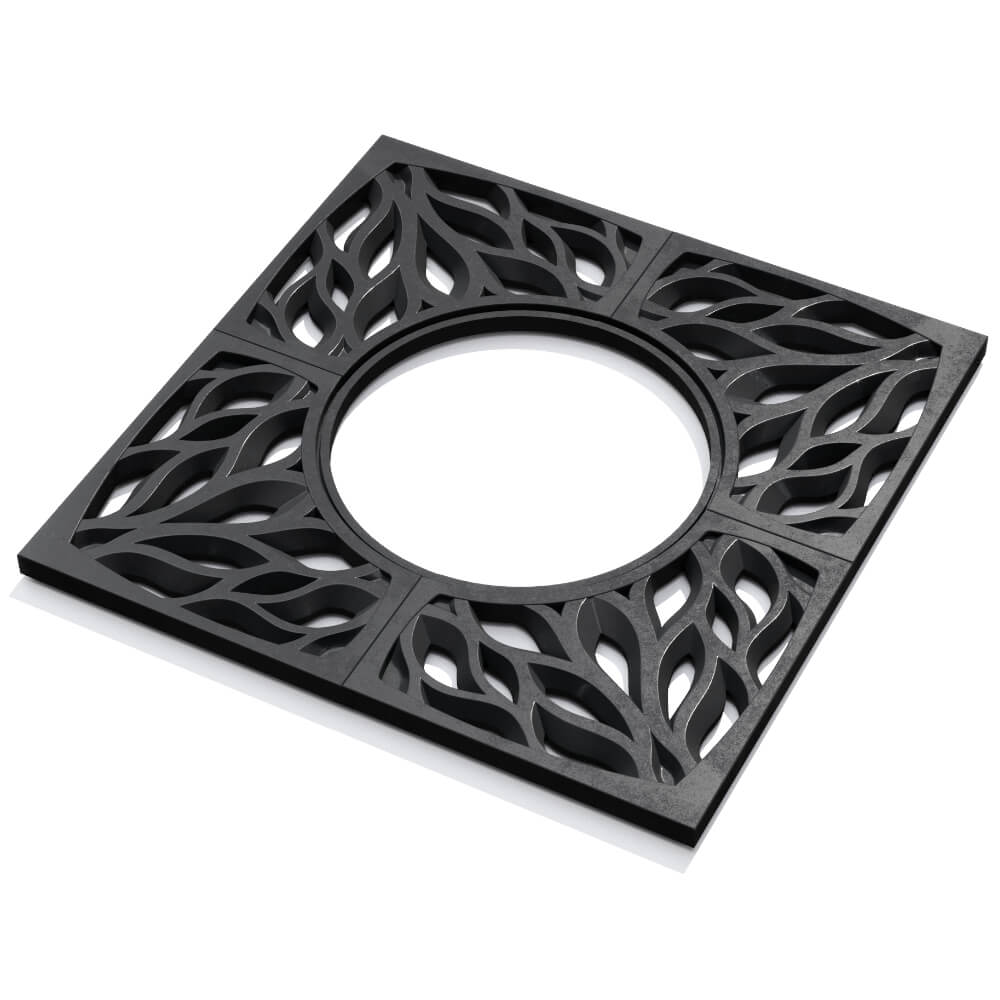 Приствольная решетка для дерева ZKING CRUST 1.2х1.2м Черная в Иркутске фото