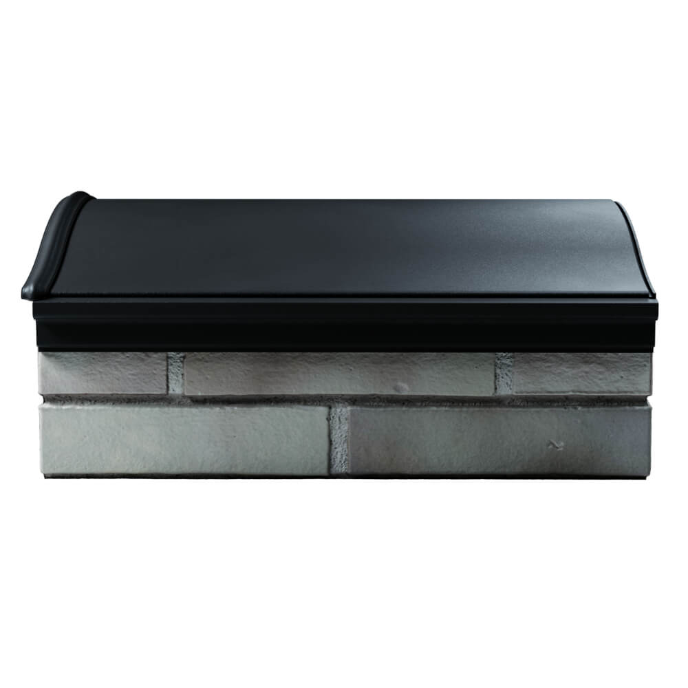 Парапет Zking Монблан Черный посадка на 1.5 кирпича (355/385мм) в Иркутске фото