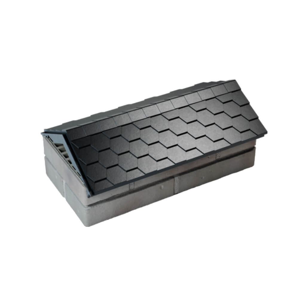 Парапет Zking Эверест Черный с посадкой на 1 кирпич (200/225/255мм) в Иркутске фото