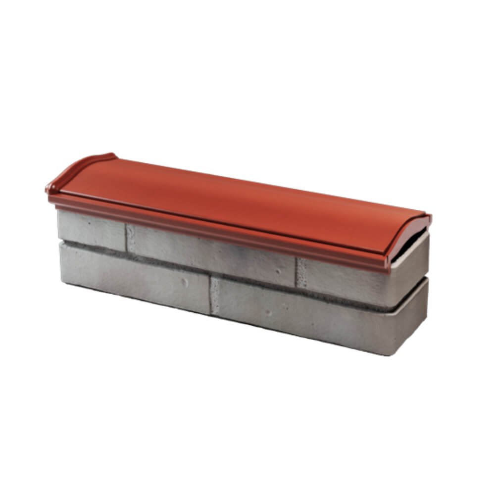 Парапет Zking Монблан Красный посадка на 0.5 кирпича (130мм) в Иркутске фото