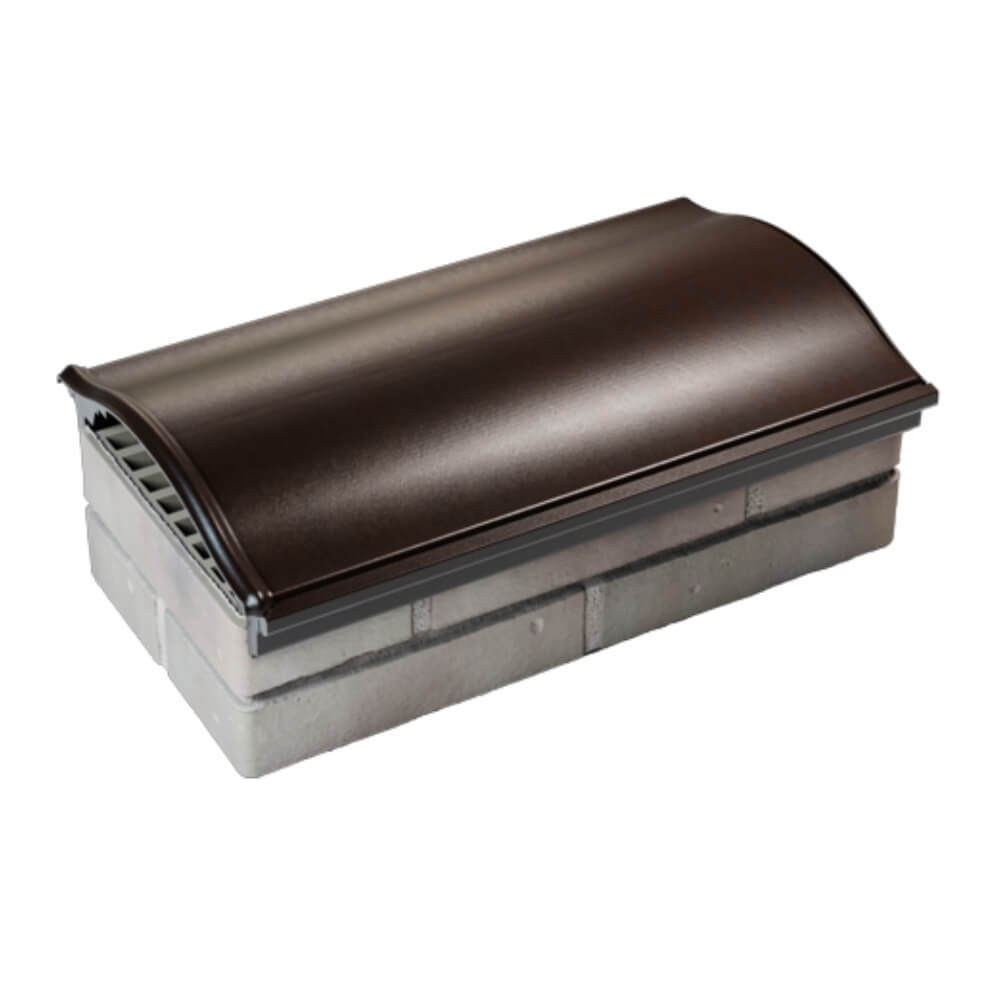 Парапет Zking Монблан Коричневый посадка на 1 кирпич (200/225/255мм) в Иркутске фото