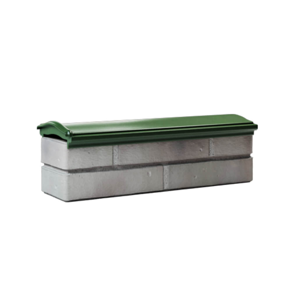 Парапет Zking Монблан Зеленый посадка на 0.5 кирпича (130мм) Иркутск фото