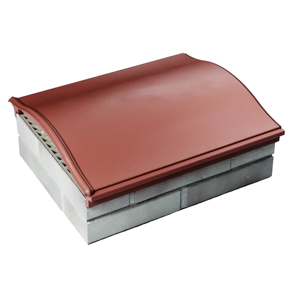 Парапет Zking Монблан Красный посадка на 1.5 кирпича (355/385мм) в Иркутске фото