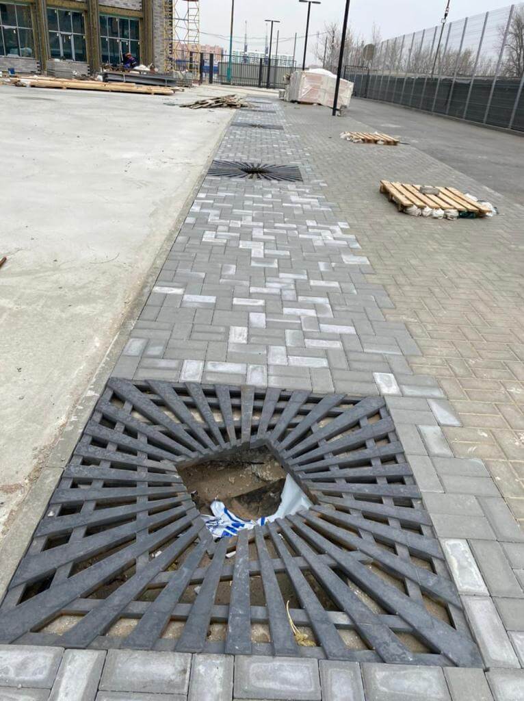 Приствольная решетка для дерева ZKING ATMOSPHERE 1.2х1.2м Черная в Иркутске фото