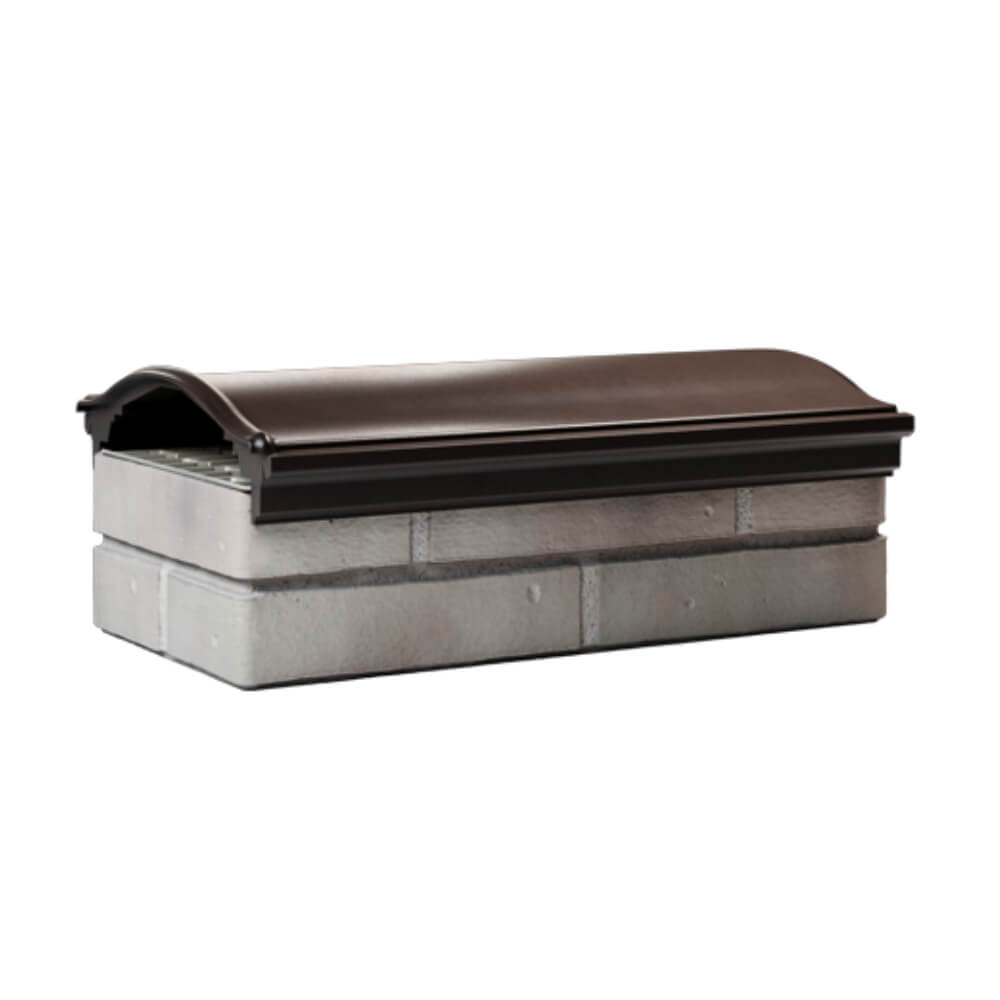 Парапет Zking Монблан Коричневый посадка на 1 кирпич (200/225/255мм) Иркутск фото