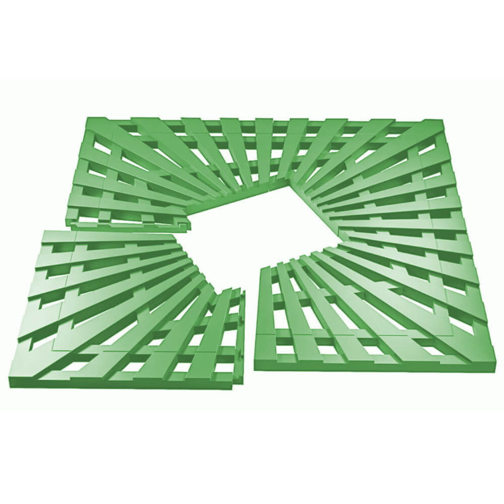 Приствольная решетка для дерева ZKING ATMOSPHERE 1.2х1.2м Зеленая в Иркутске фото