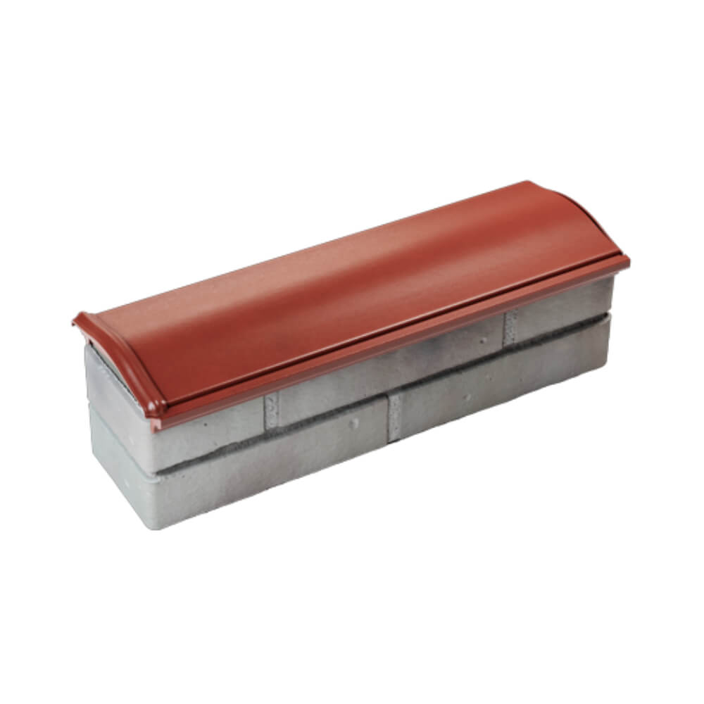 Парапет Zking Монблан Красный посадка на 0.5 кирпича (130мм) в Иркутске фото