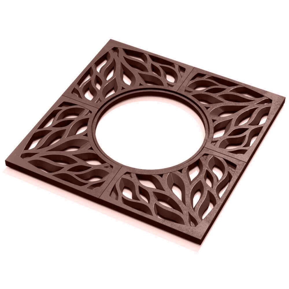 Приствольная решетка для дерева ZKING CRUST 1.2х1.2м Коричневая в Иркутске фото