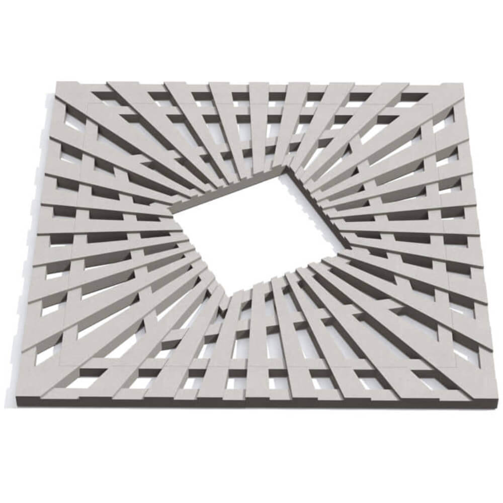 Приствольная решетка для дерева ZKING ATMOSPHERE 1.2х1.2м Бежевая Иркутск фото