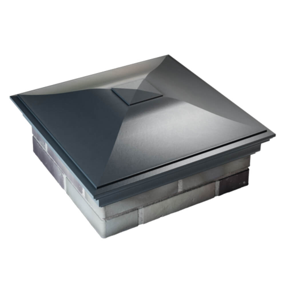 Колпак Zking Монблан Серый на столб 2х2 кирпича (515х515мм) Иркутск фото