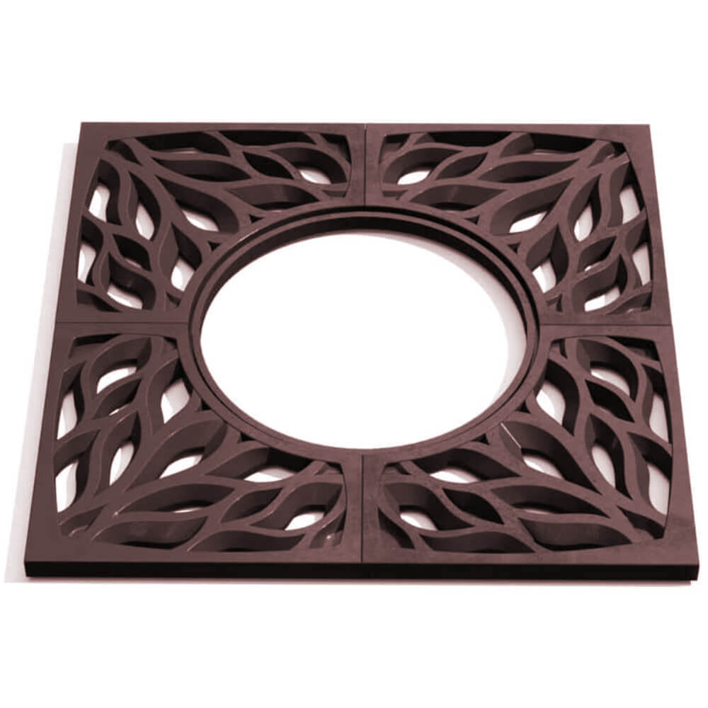 Приствольная решетка для дерева ZKING CRUST 1.2х1.2м Коричневая Иркутск фото