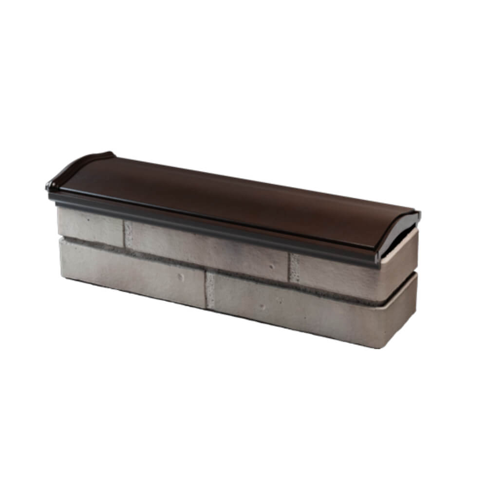 Парапет Zking Монблан Коричневый посадка на 0.5 кирпича (130мм) в Иркутске фото