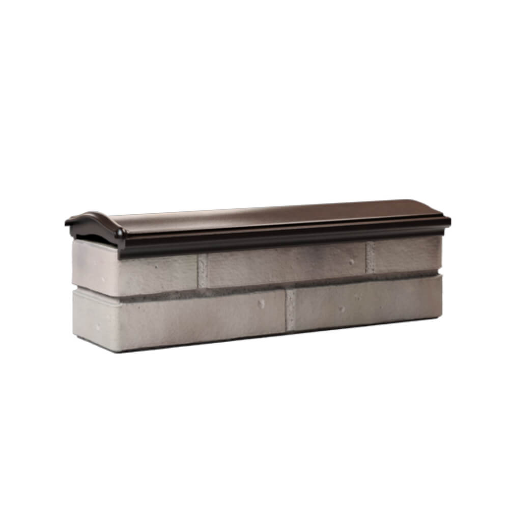 Парапет Zking Монблан Коричневый посадка на 0.5 кирпича (130мм) Иркутск фото