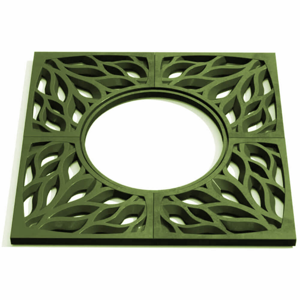 Приствольная решетка для дерева ZKING CRUST 1.2х1.2м Зеленая Иркутск фото