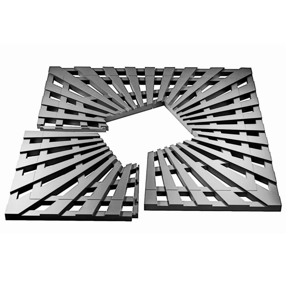 Приствольная решетка для дерева ZKING ATMOSPHERE 1.2х1.2м Серая в Иркутске фото