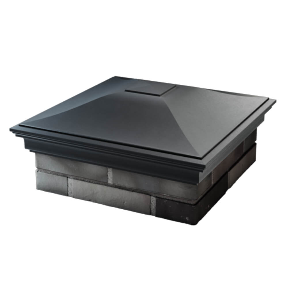 Колпак Zking Монблан Серый на столб 2х2 кирпича (515х515мм) в Иркутске фото