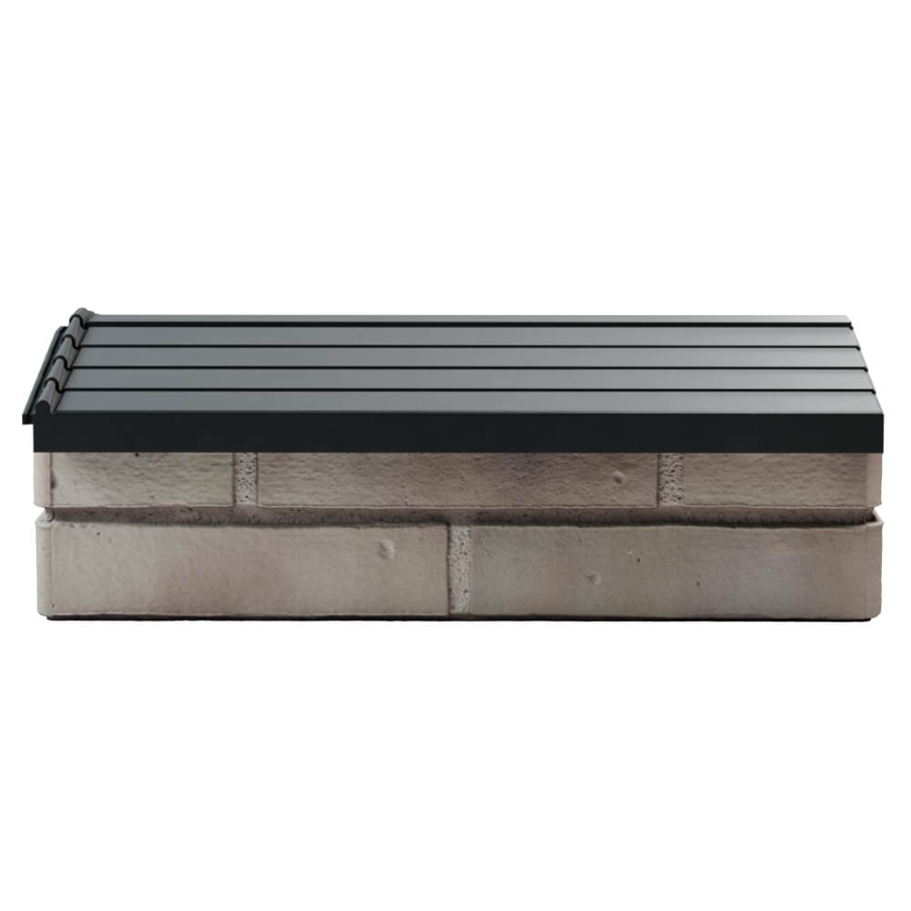 Парапет Zking Бона ХайТек Серый с посадкой на 1 кирпич (200/225/255мм) в Иркутске фото