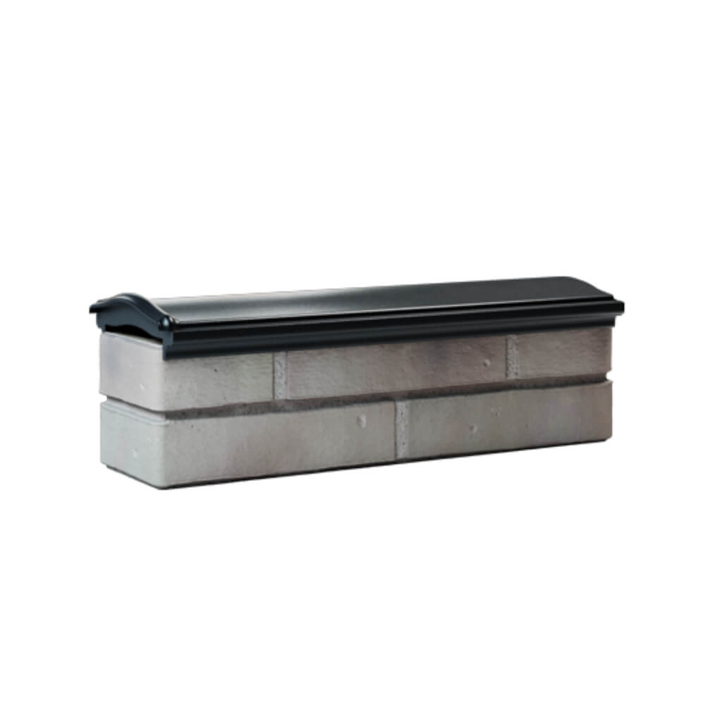 Парапет Zking Монблан Черный посадка на 0.5 кирпича (130мм) Иркутск фото