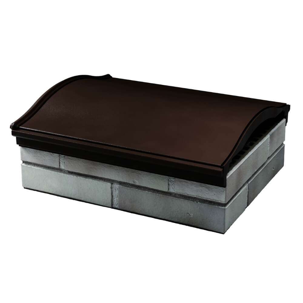 Парапет Zking Монблан Коричневый посадка на 1.5 кирпича (355/385мм) в Иркутске фото