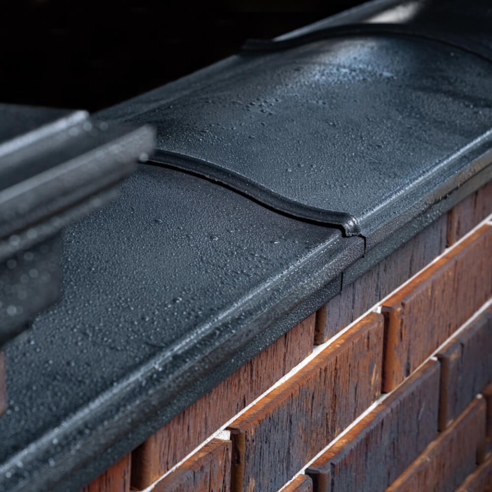 Парапет Zking Монблан Черный посадка на 0.5 кирпича (130мм) в Иркутске фото