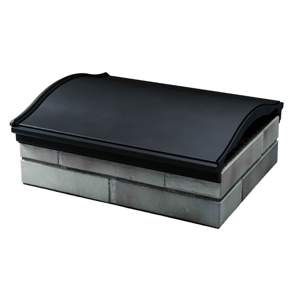 Парапет Zking Монблан Черный посадка на 1.5 кирпича (355/385мм) в Иркутске фото