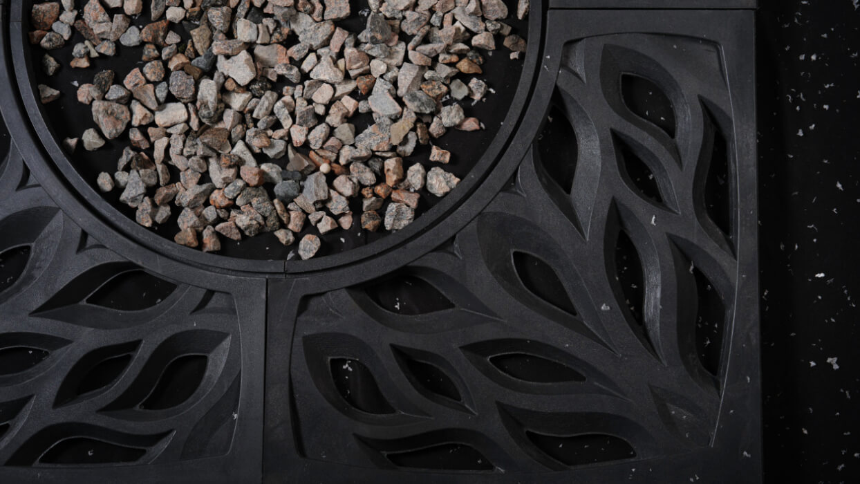 Приствольная решетка для дерева ZKING CRUST 1.2х1.2м Черная в Иркутске фото