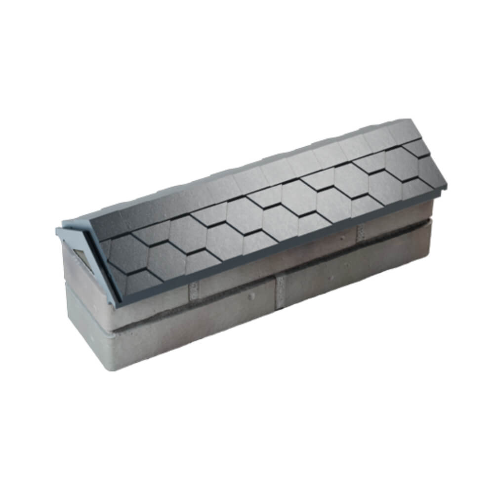 Парапет Zking Эверест Серый с посадкой на 0.5 кирпича (130мм) в Иркутске фото