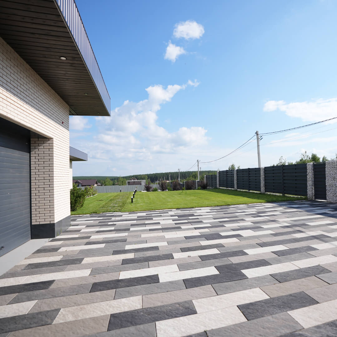 Шаговая плита STONE Графитовый Серый 990х330х55мм в Иркутске фото